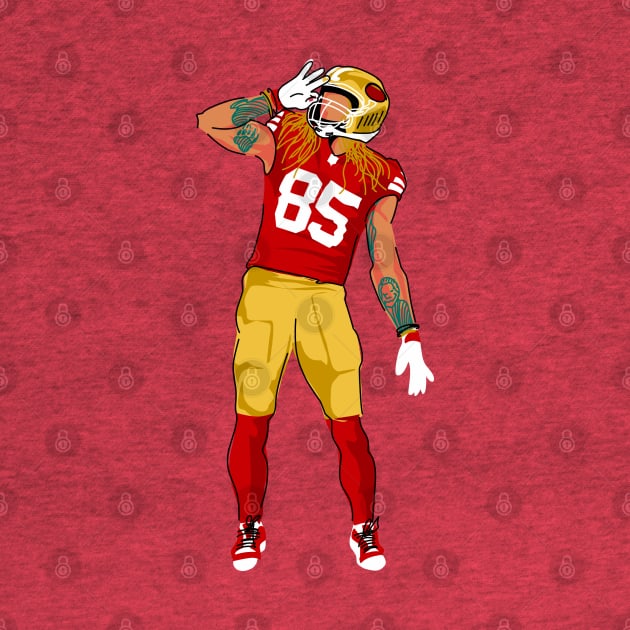 George kittle by Mic jr